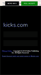 Mobile Screenshot of kicks.com